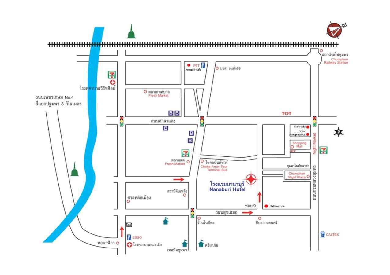 Nana Buri Hotel Chumphon Zewnętrze zdjęcie